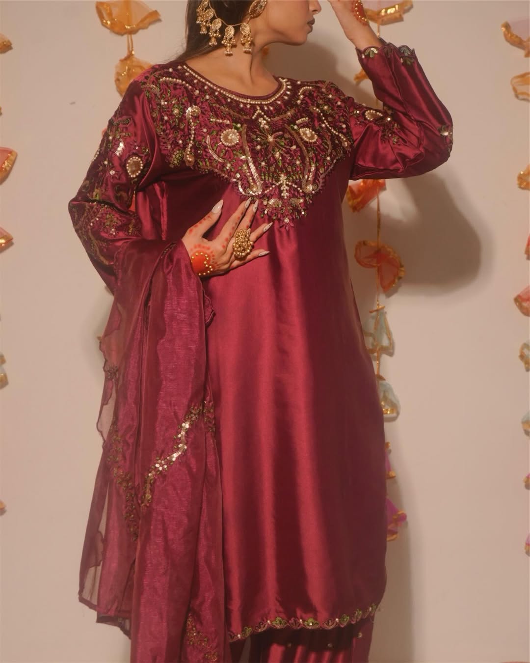 Embroidered Salwar Kameez Suit Set