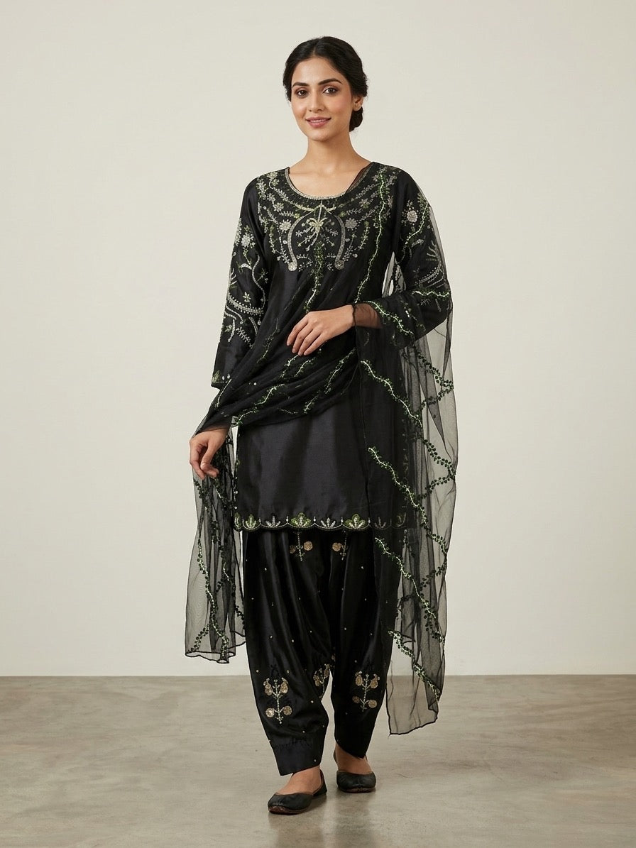 Embroidered Salwar Kameez Suit Set