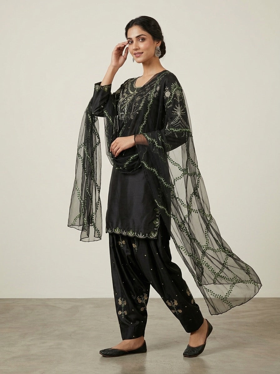 Embroidered Salwar Kameez Suit Set