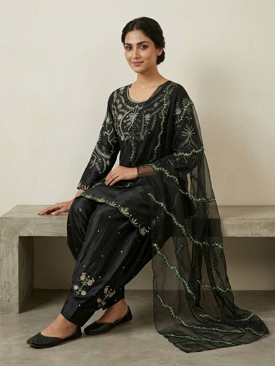 Embroidered Salwar Kameez Suit Set