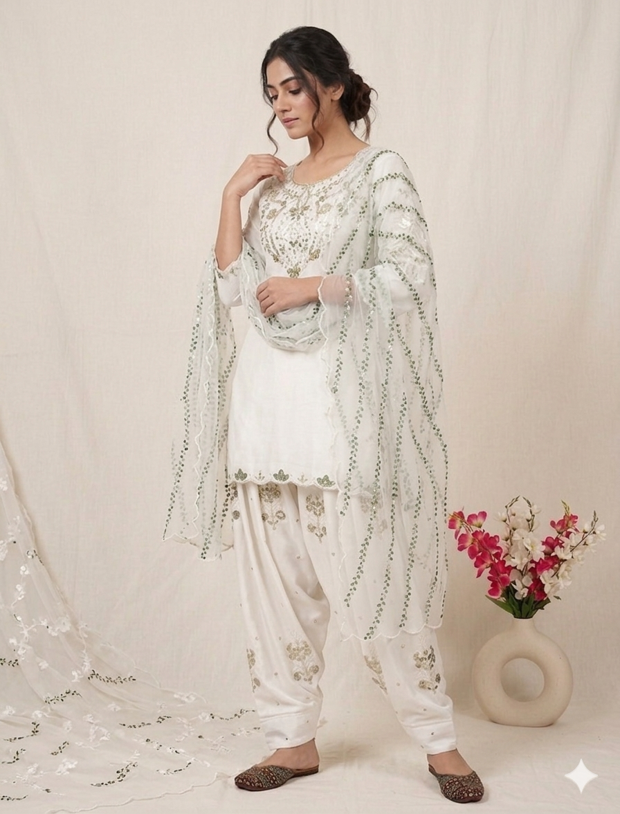 Embroidered Salwar Kameez Suit Set