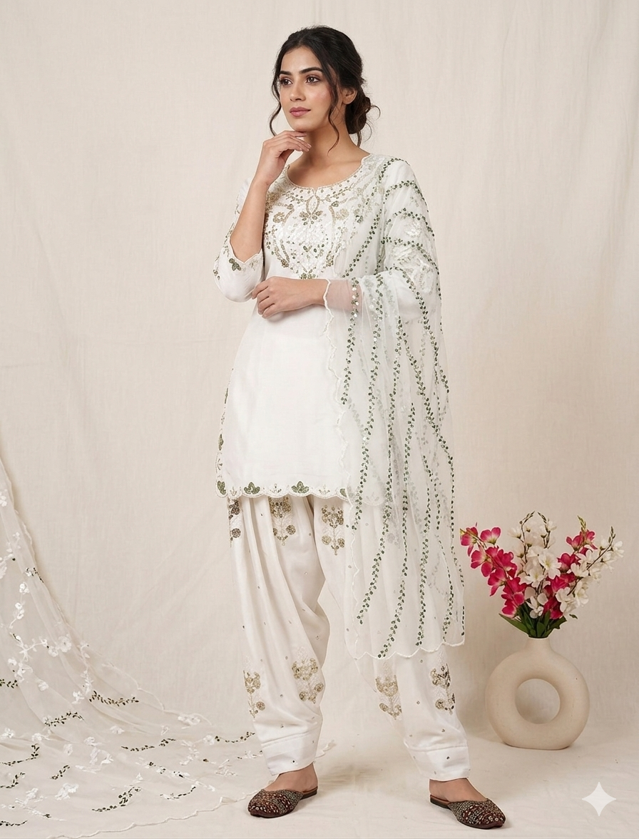 Embroidered Salwar Kameez Suit Set