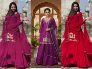 A Red and Pink Top Lehenga Fashion Statements